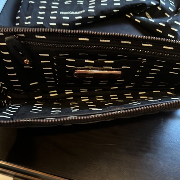 Authentic Rebecca Minkoff black leather clutch bag - Picture 5 of 6